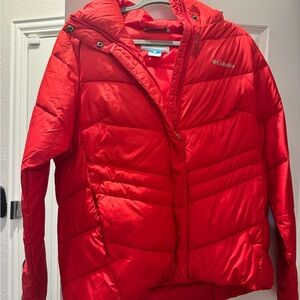 Columbia Bold Red Quilted Jacket